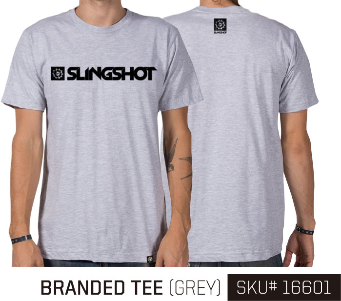 Slingshot Branded Tee Grey