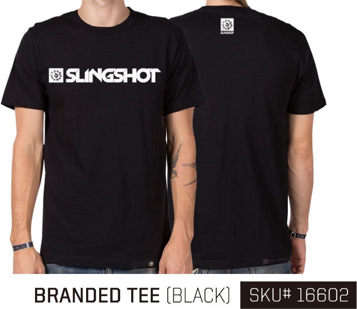 Slingshot Branded Tee Black