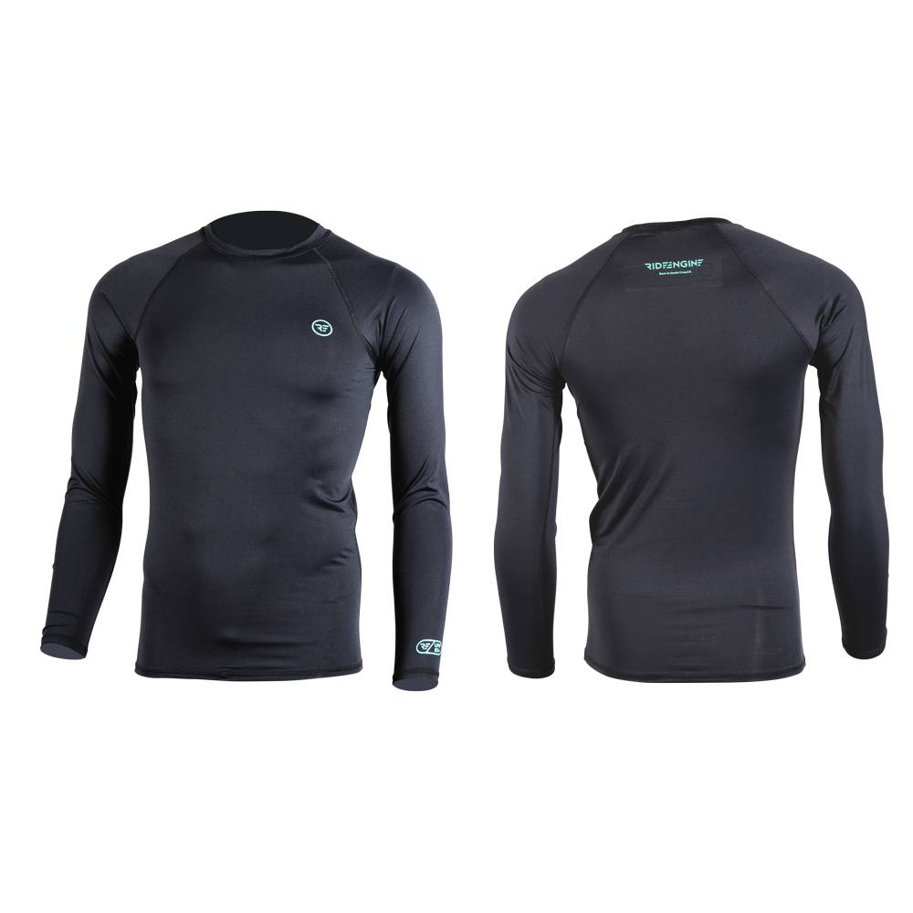 Ride Engine Vapor LS Rashguard Black