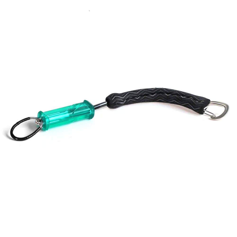 Ride Engine Short Kite Leash Black