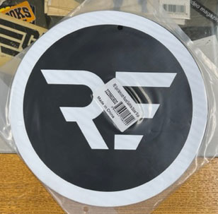 Ride Engine  Spot Markcloth Round Sail / Kite Sticker (20cm diameter)