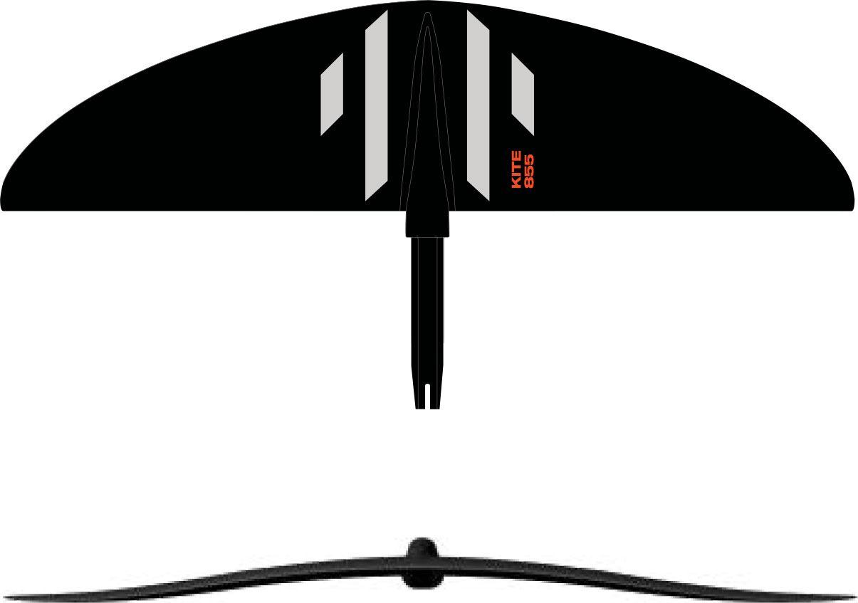 Slingshot One-Lock Kite Front Wing 855